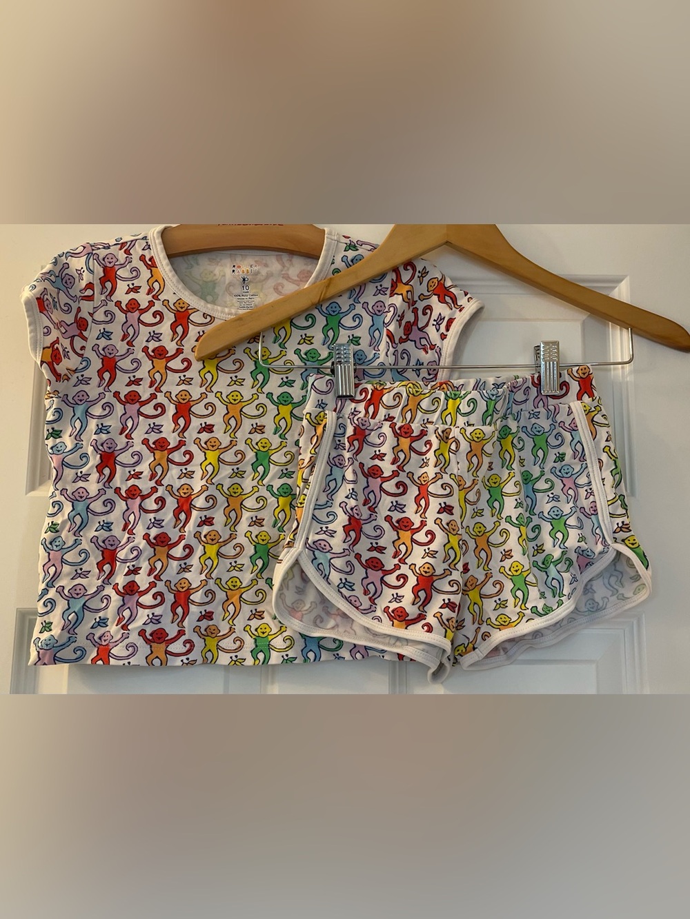 Roller Rabbit rainbow playset/pajamas - 10